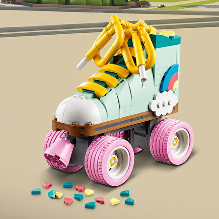 Lego Creator Retro Paten 31148-8 Yaş Ve Üzeri Çocuklar Için Mini Kaykay Ve Kasetçalar Model Seçenekl