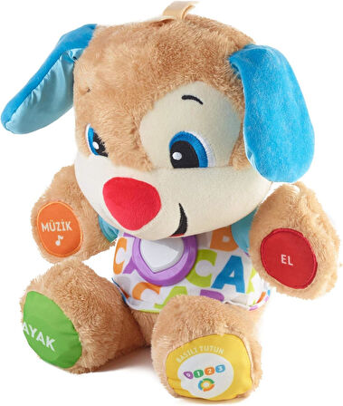 Fisher-Price Eğlen&Öğren Yaş Ve Üzeria Göre Gelişim Eğitici Köpekçik (Türkçe), 6 - 36 Aylık, Fpn79