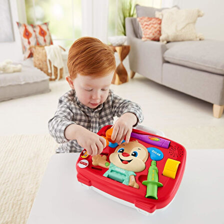 Fisher-Price Eğlen&Öğren Köpekçik Doktorda (Türkçe & İngilizce), 18 - 36 Aylık, Ftc72