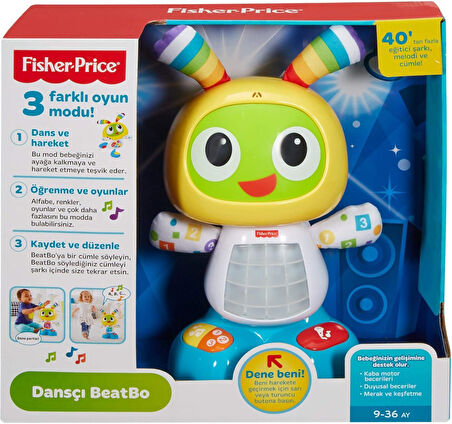 Fisher-Price Dansçı Beatbo (Türkçe), 9 Aylık, Dlb20