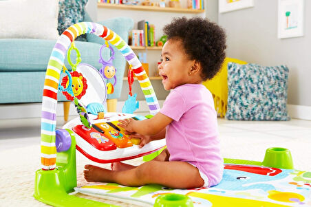 Fisher-Price Delüks Piyanolu Jimnastik Merkezi (Türkçe), 0 - 36 Aylık, Fwt16