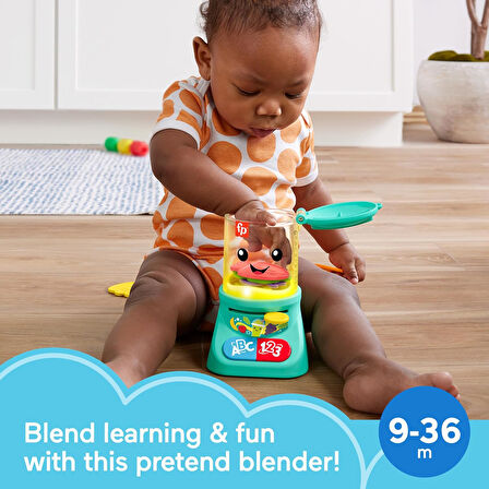 Fisher-Price Laugh & Learn Bebek Ve Küçük Çocuk Oyuncakları Sayma Ve Renkler Smoothie Maker 9+ Aylar