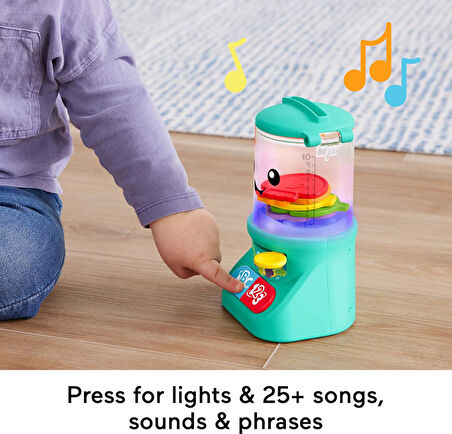 Fisher-Price Laugh & Learn Bebek Ve Küçük Çocuk Oyuncakları Sayma Ve Renkler Smoothie Maker 9+ Aylar