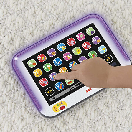 Fisher-Price Eğlen&Öğren Yaş Ve Üzeria Göre Gelişim Eğitici Tablet (Türkçe), 12 - 36 Aylık, Clk64
