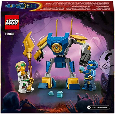 Lego Ninjago Jay’In Robotu Savaş Paketi 71805-6 Yaş Ve Üzeri Çocuklar Için Jay Minifigürü İçeren Yar