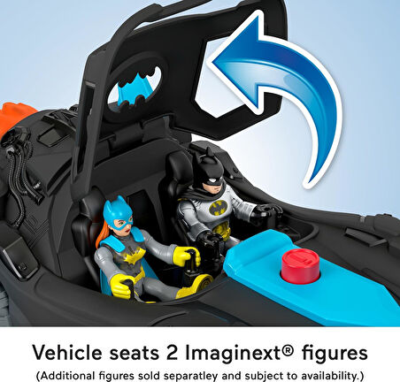 Imaginext® Dc Super Friends™ Işıklı Ve Sesli Batmobil™