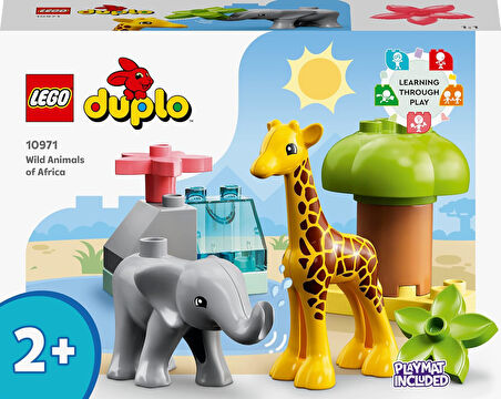 Lego Duplo Vahşi Afrika Hayvanları 10971 - 2 Yaş Ve Üzeri Çocuklar Için Safari Hayvanları Oyuncak Ya