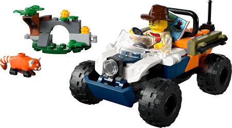 Lego City Orman Kaşifinin Atv’Li Kırmızı Panda Görevi 60424-6 Yaş Ve Üzeri Çocuklar Için Yaratıcı Oy