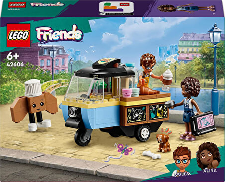 Lego Friends Mobil Pastane 42606-6 Yaş Ve Üzeri Çocuklar Için Aliya Minifigürü İçeren Yaratıcı Oyunc