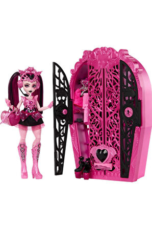 Skulltimate Secrets Bebek Ve Aksesuar Seti, Canavar Gizemleri Draculaura Giydirme Dola