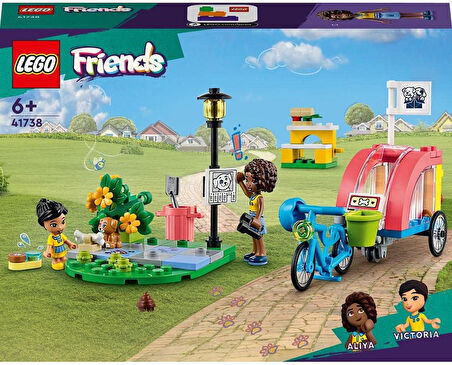 Lego® Friends Köpek Kurtarma Bisikleti 41738-6 Yaş Ve Üzeri Çocuklar Için Çıkarılabilir Römorklu Oyu