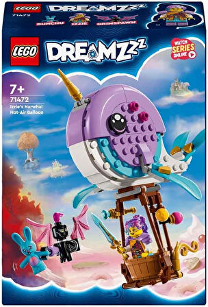 Lego Dreamzzz Izzie'Nin Deniz Gergedanı Sıcak Hava Balonu 71472-7 Yaş Ve Üzeri Için Deniz Hayvanı İç