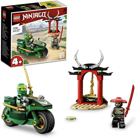 Lego® Ninjago® Lloyd’Un Ninja Sokak Motosikleti 71788-4 Yaş Ve Üzeri Çocuklar Için Motosiklet İçeren