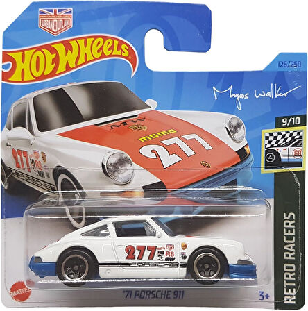 Hot Wheels - ´71 Porsche 911 - Retro Racers 9/10 - Hkh06 - Short Card - Moma - Magnus Walker Urban O