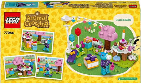 Lego Animal Crossing Julian Doğum Gününü Kutluyor 77046-6 Yaş Ve Üzeri Çocuklar Için Yaratıcı Oyunca