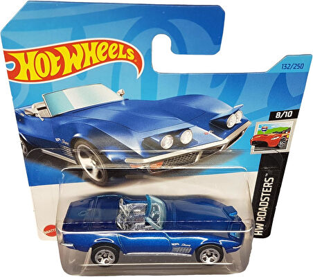 Hot Wheels - ´72 Stingray Convertible - Hw Roadsters 8/10 - Hkg60 - Short Card - Cabriolet - Koyu Ma