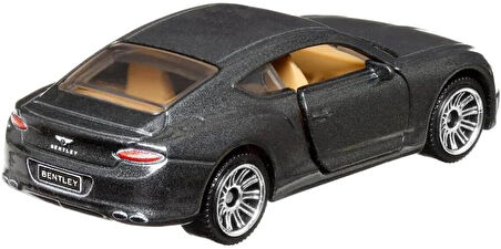 Hot Wheels Matchbox - Hareketli Parçalar - 2023 - Bentley Continental - Koyu Gümüş - 1/54-70 Yaş - N