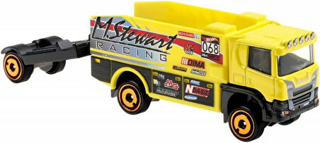 Hot Wheels Kamyonlar Scania Rally Truck Sarı