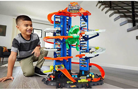 Avasee Hot Wheels Robotik T-Rex Ultimate Garaj