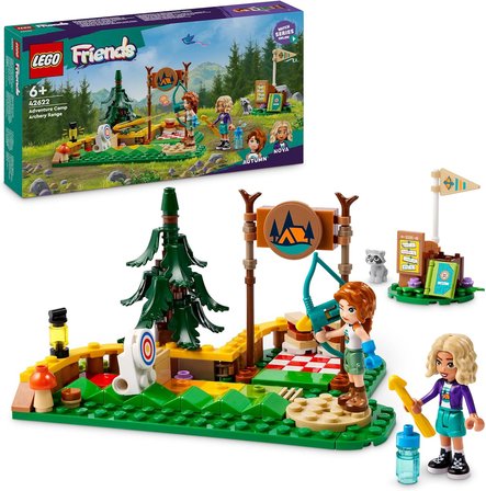 Lego Friends Macera Kampı Okçuluk Alanı 42622-6 Yaş Ve Üzeri Çocuklar Için Autumn Ve Nova Minifigürü