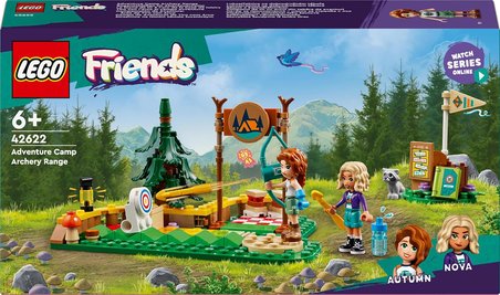 Lego Friends Macera Kampı Okçuluk Alanı 42622-6 Yaş Ve Üzeri Çocuklar Için Autumn Ve Nova Minifigürü