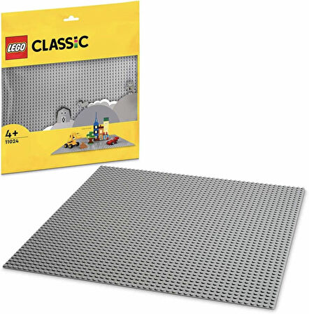 Lego Classic Gri Plaka 11024-4 Yaş Ve Üzeri Lego Severler Için Lego Zemini (1 Parça)