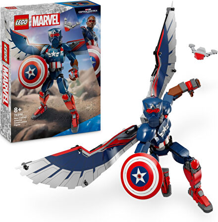 Lego Marvel Yeni Kaptan Amerika Yapım Figürü 76296 8 Yaş Ve Üzeri Süper Kahraman Seven Çocuklar Için