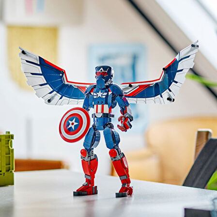 Lego Marvel Yeni Kaptan Amerika Yapım Figürü 76296 8 Yaş Ve Üzeri Süper Kahraman Seven Çocuklar Için