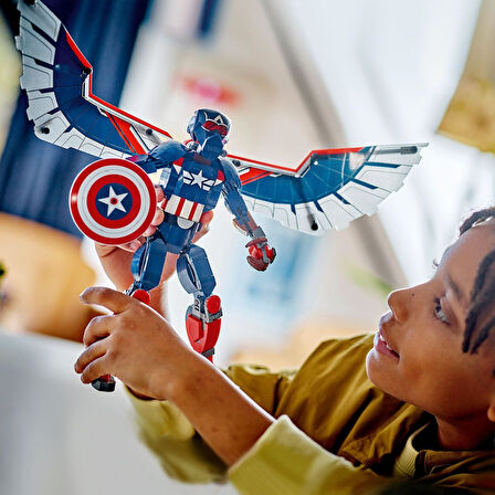 Lego Marvel Yeni Kaptan Amerika Yapım Figürü 76296 8 Yaş Ve Üzeri Süper Kahraman Seven Çocuklar Için