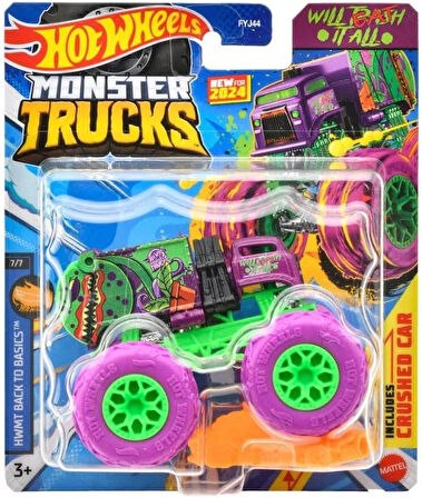 Hot Wheels Monster Trucks 1:64 Arabalar Will Eat It All Fyj44-Htm42