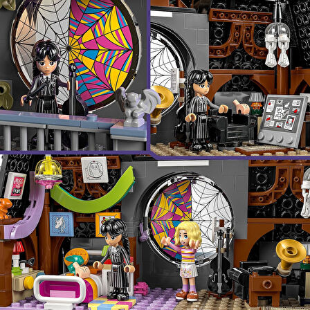 Lego Wednesday: Wednesday Ve Enid’In Yurt Odası 76781 – 10 Yaş Ve Üzeri Çocuklar İçin 4 Mini Bebek F