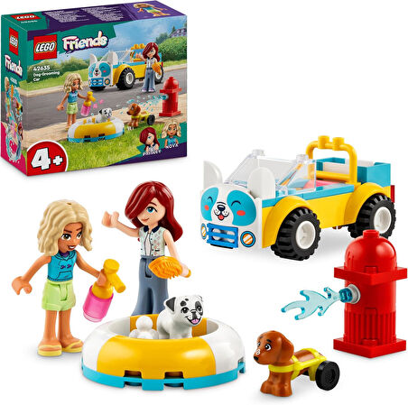Lego Friends Köpek Kuaförü Arabası 42635-4 Yaş Ve Üzeri Çocuklar Için Köpek Figürü İçeren Yaratıcı O