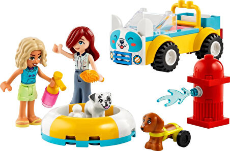 Lego Friends Köpek Kuaförü Arabası 42635-4 Yaş Ve Üzeri Çocuklar Için Köpek Figürü İçeren Yaratıcı O