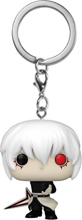 Funko Pop! Anahtarlık: Tokyo Ghoul: Kral - Ken Kaneki - (Final Battle) - Mini Vinil Figür Koleksiyon