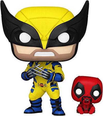 Funko Pop! & Buddy: Deadpool & Wolverine - Babypool Ile Wolverine