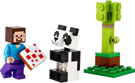 Lego Minecraft 30672 Steve And Baby Panda