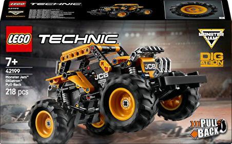 Lego Technic Monster Jam Digatron Çek–Bırak Oyuncak Kamyon – Yaratıcı Oyunları Seven 7 Yaş Ve Üzeri 