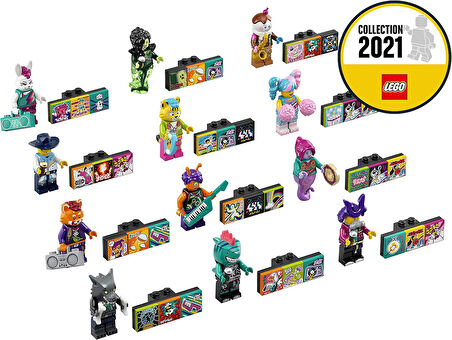 Lego Vidiyo Bandmates 43101 Yapım Seti Çocuklar İçin Kendi Müzik Video Kliplerini Oluşturabilecekler