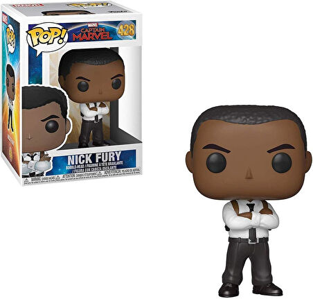 Funko Fgr-Pop Captain Marvel, Nick Fury