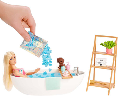 Barbie Wellness - Barbie'Nin Spa Günü Oyun Seti, 3 Yaş Ve Üzeri, Hkt92