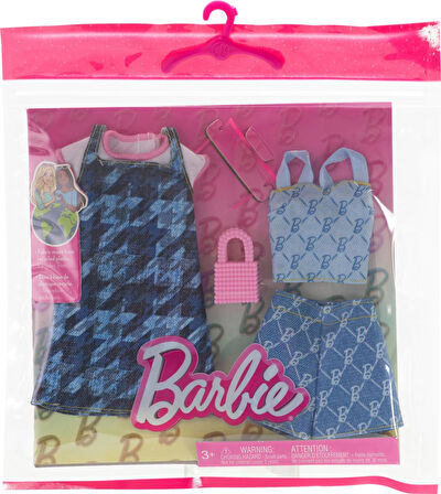 Barbie'Nin Kıyafet Koleksiyonu 2'Li Paketler Gwf04-Hrh45