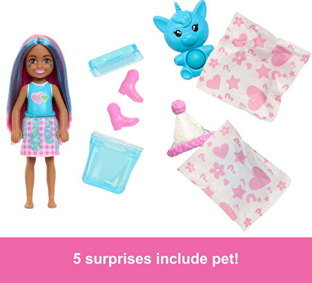 Barbie Chelsea Pop Reveal Smoothie Serisi Sürpriz Paket Jcn89