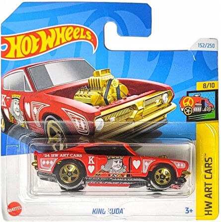 Hot Wheels Tekli Arabalar King Kuda Htd73