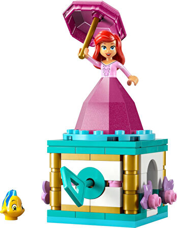 Lego ǀ Disney Princess Dönen Ariel 43259-5 Yaş Ve Üzeri Prenses Seven Çocuklar Için Mini Bebek Figür