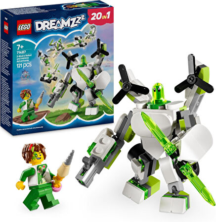 Lego Dreamzzz Z-Blob’Un Robot Ve Araç Maceraları 71487-7 Yaş Ve Üzeri Erkek Ve Kız Çocukları Için Ya