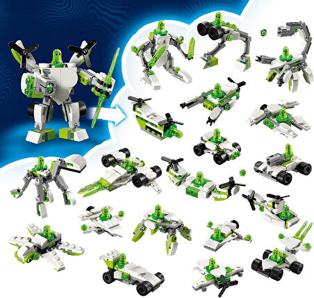 Lego Dreamzzz Z-Blob’Un Robot Ve Araç Maceraları 71487-7 Yaş Ve Üzeri Erkek Ve Kız Çocukları Için Ya