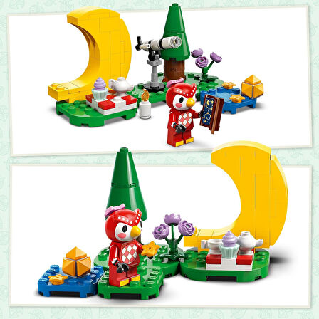 Lego Animal Crossing Celeste Ile Yıldız Gözlemleme 77053, 6 Yaş Ve Üzeri Astronomi Meraklısı Kız Ve 
