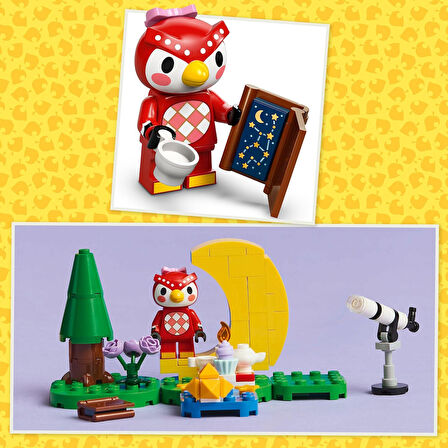 Lego Animal Crossing Celeste Ile Yıldız Gözlemleme 77053, 6 Yaş Ve Üzeri Astronomi Meraklısı Kız Ve 