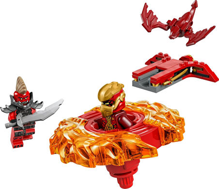 Lego Ninjago Kai’Nin Ejderha Spinjitzu Topacı 71823-6 Yaş Ve Üzeri Çocuklar Için 2 Ninja Minifigürü 