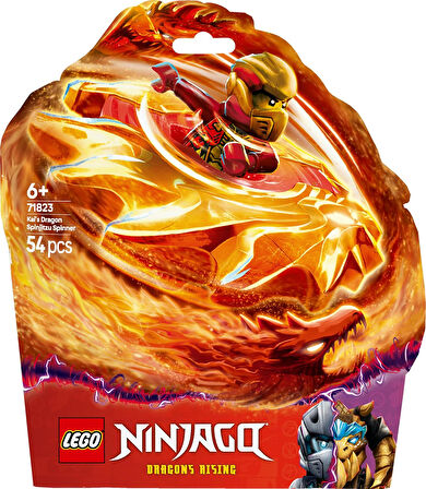 Lego Ninjago Kai’Nin Ejderha Spinjitzu Topacı 71823-6 Yaş Ve Üzeri Çocuklar Için 2 Ninja Minifigürü 